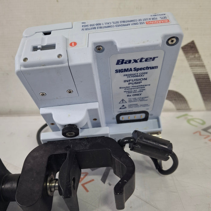 Baxter Baxter Sigma Spectrum 8.00.03 w/o Battery Infusion Pump Infusion Pump reLink Medical
