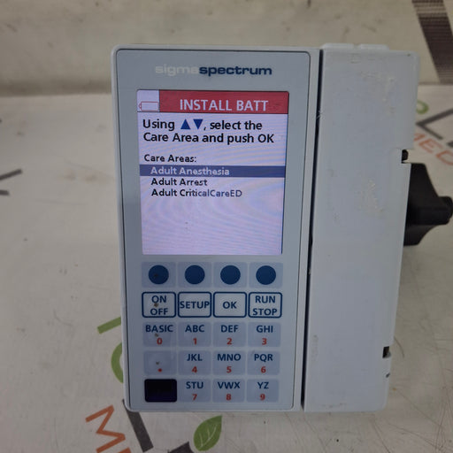 Baxter Baxter Sigma Spectrum 8.00.03 w/o Battery Infusion Pump Infusion Pump reLink Medical
