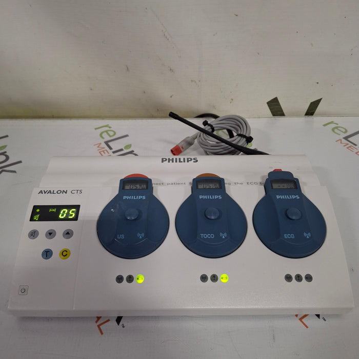 Philips Avalon M2720A CTS w/Transducers Base Station