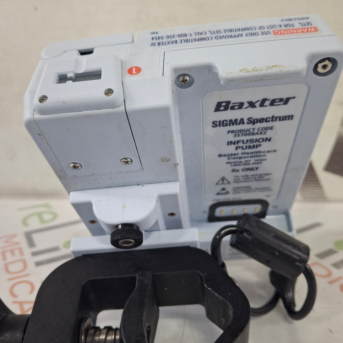 Baxter Baxter Sigma Spectrum 8.00.03 w/o Battery Infusion Pump Infusion Pump reLink Medical