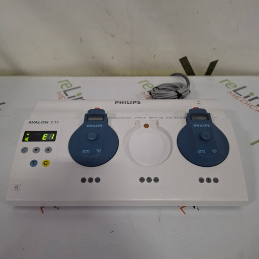 Philips Philips Avalon M2720A CTS w/Transducers Base Station Patient Monitors reLink Medical