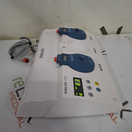 Philips Philips Avalon M2720A CTS w/Transducers Base Station Patient Monitors reLink Medical