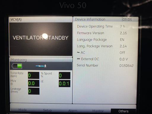 Breas Breas Vivo 50 Ventilator Respiratory reLink Medical