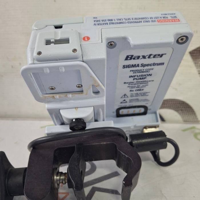 Baxter Sigma Spectrum 8.01.00 w/o Battery Infusion Pump