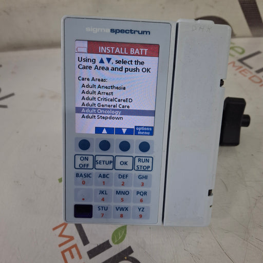 Baxter Baxter Sigma Spectrum 8.00.03 w/o Battery Infusion Pump Infusion Pump reLink Medical