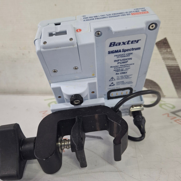 Baxter Baxter Sigma Spectrum 8.00.03 w/o Battery Infusion Pump Infusion Pump reLink Medical
