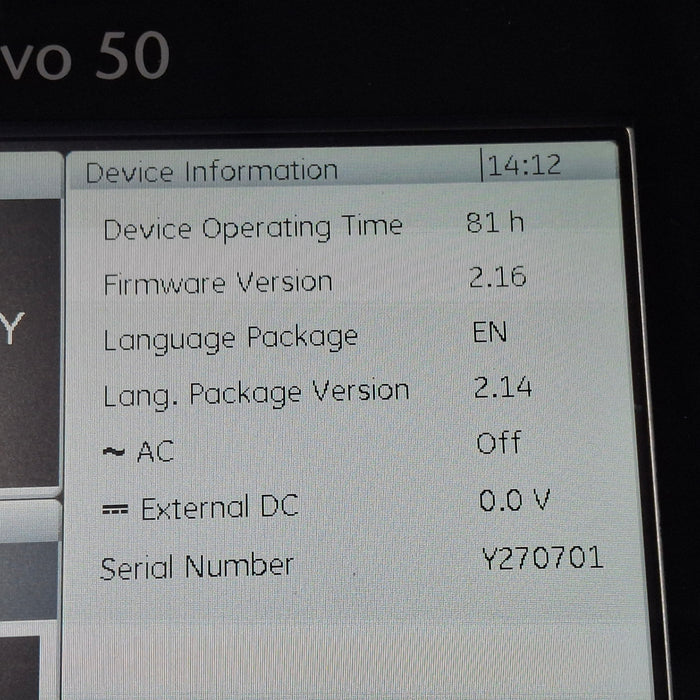 Breas Breas Vivo 50 Ventilator Respiratory reLink Medical