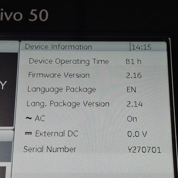 Breas Breas Vivo 50 Ventilator Respiratory reLink Medical