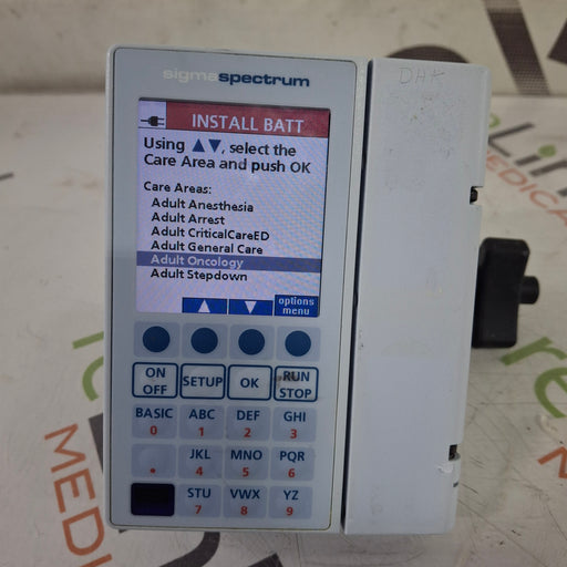 Baxter Baxter Sigma Spectrum 8.00.03 w/o Battery Infusion Pump Infusion Pump reLink Medical