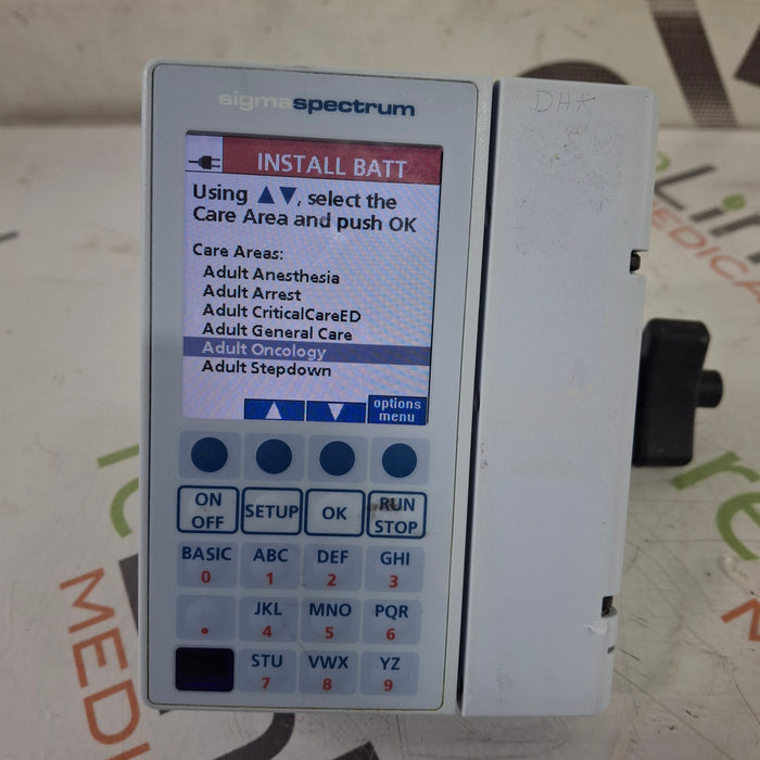 Baxter Baxter Sigma Spectrum 8.00.03 w/o Battery Infusion Pump Infusion Pump reLink Medical