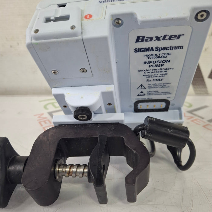 Baxter Baxter Sigma Spectrum 8.00.03 w/o Battery Infusion Pump Infusion Pump reLink Medical