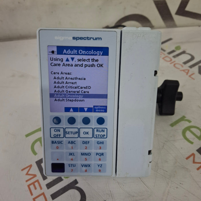 Baxter Baxter Sigma Spectrum 8.00.03 w/o Battery Infusion Pump Infusion Pump reLink Medical
