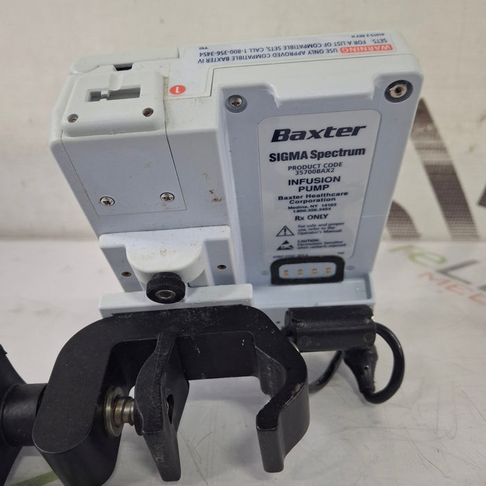 Baxter Baxter Sigma Spectrum 8.00.03 w/o Battery Infusion Pump Infusion Pump reLink Medical
