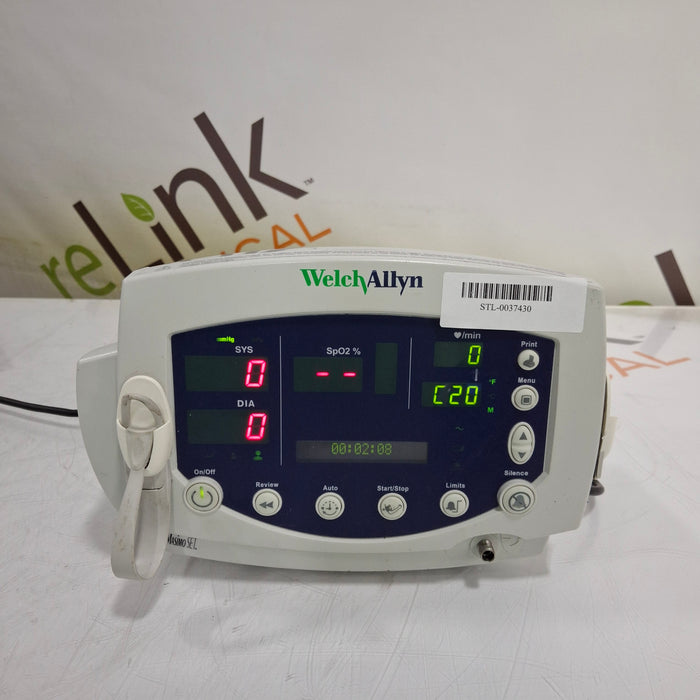 Welch Allyn 300 Series - Masimo SpO2, Temp, Printer Vital Signs Monitor