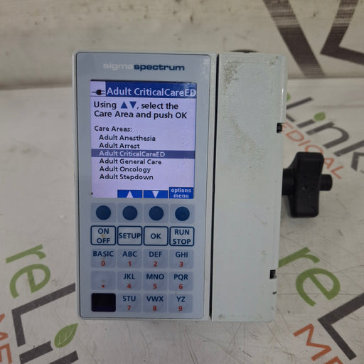 Baxter Baxter Sigma Spectrum 8.00.03 w/o Battery Infusion Pump Infusion Pump reLink Medical