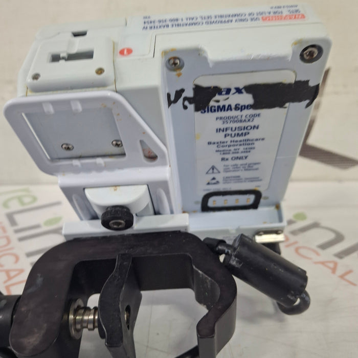 Baxter Baxter Sigma Spectrum 8.00.03 w/o Battery Infusion Pump Infusion Pump reLink Medical