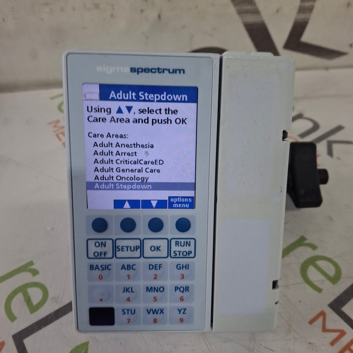 Baxter Sigma Spectrum 8.00.05 w/o Battery Infusion Pump