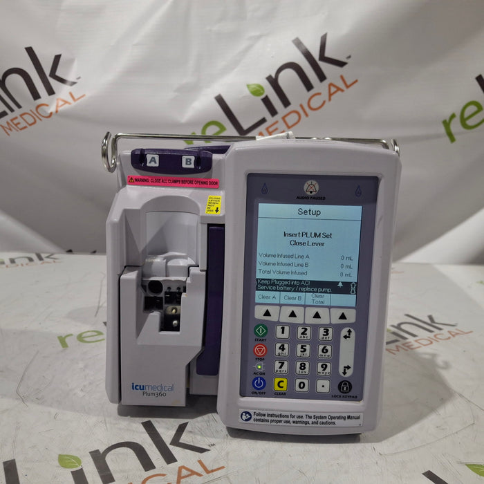 Hospira Hospira Plum 360 Infusion Pump Infusion Pump reLink Medical