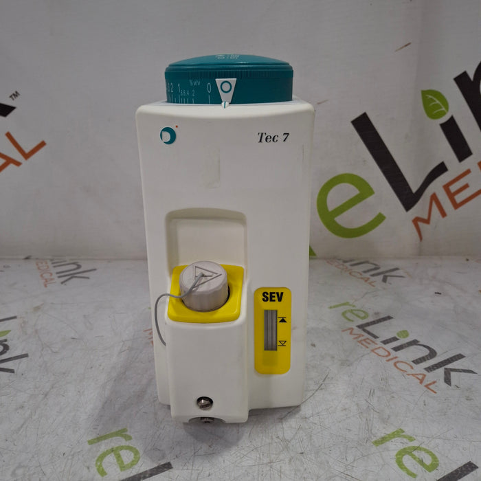 Datex-Ohmeda Datex-Ohmeda Tec 7 Sevoflurane Vaporizer Anesthesia reLink Medical