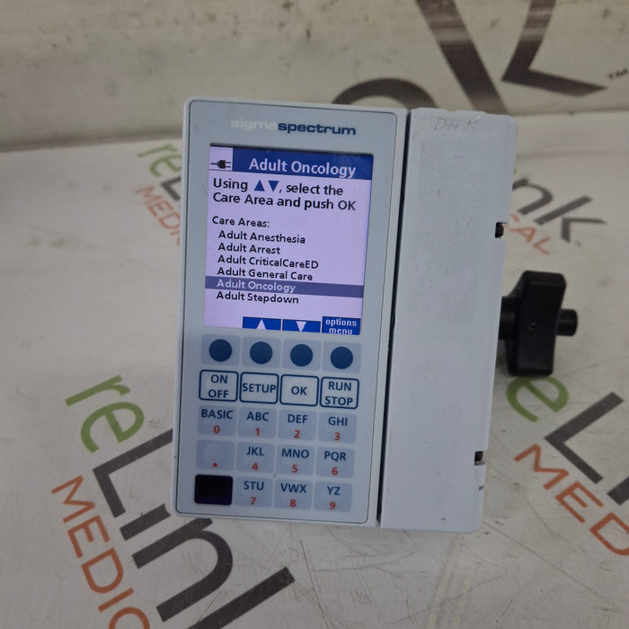 Baxter Baxter Sigma Spectrum 8.00.03 w/o Battery Infusion Pump Infusion Pump reLink Online