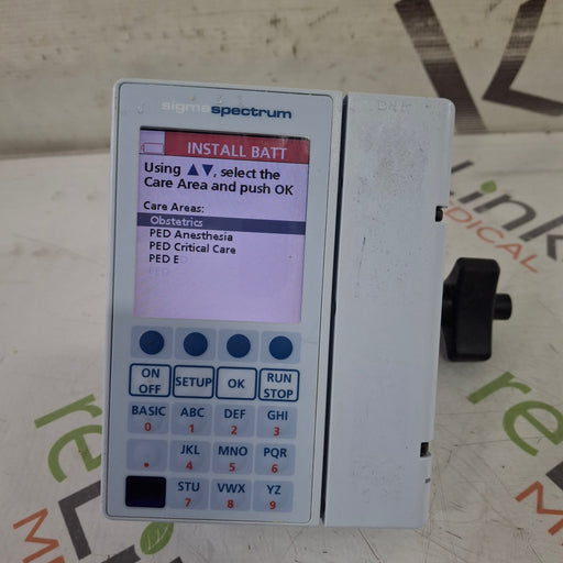 Baxter Baxter Sigma Spectrum 8.00.03 w/o Battery Infusion Pump Infusion Pump reLink Medical