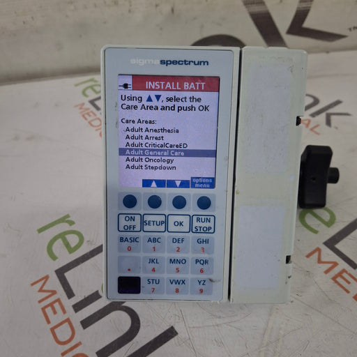Baxter Baxter Sigma Spectrum 8.00.03 w/o Battery Infusion Pump Infusion Pump reLink Medical
