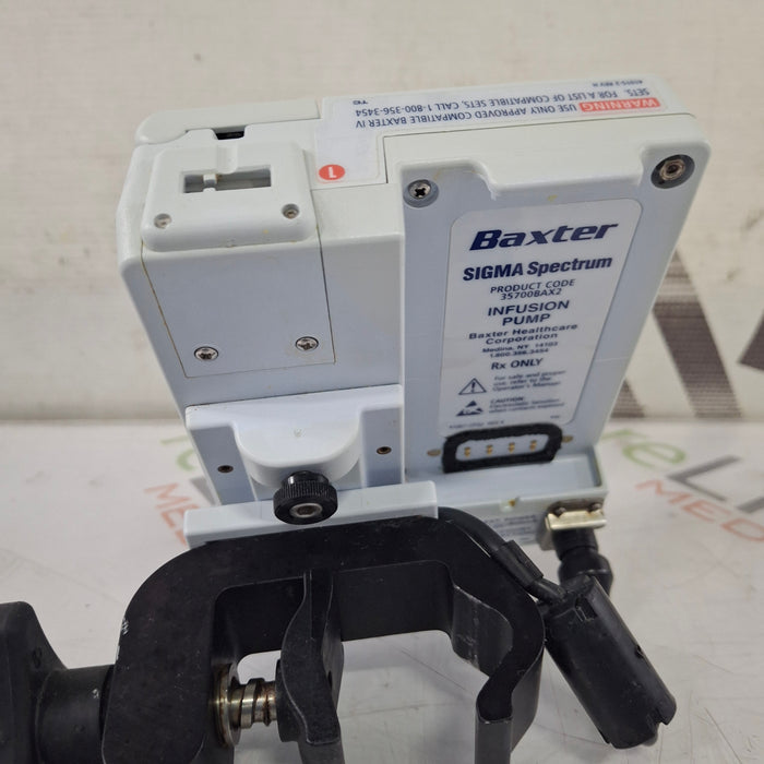 Baxter Baxter Sigma Spectrum 8.00.03 w/o Battery Infusion Pump Infusion Pump reLink Medical