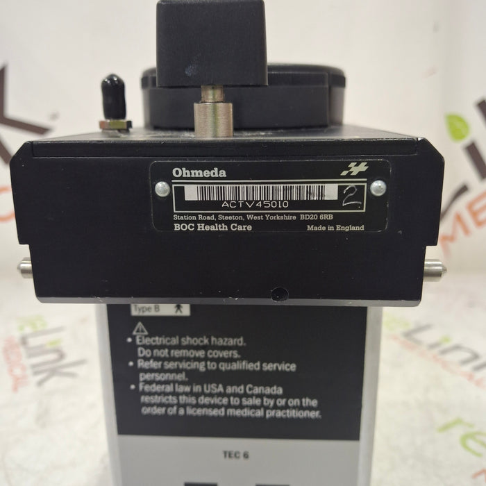 Ohmeda Medical Tec 6 Vaporizer