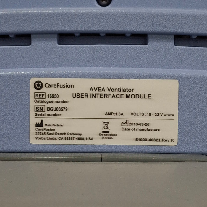CareFusion Avea Ventilator