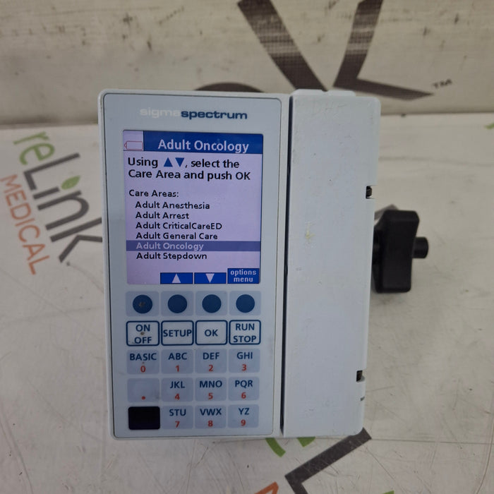 Baxter Baxter Sigma Spectrum 8.00.03 w/o Battery Infusion Pump Infusion Pump reLink Medical