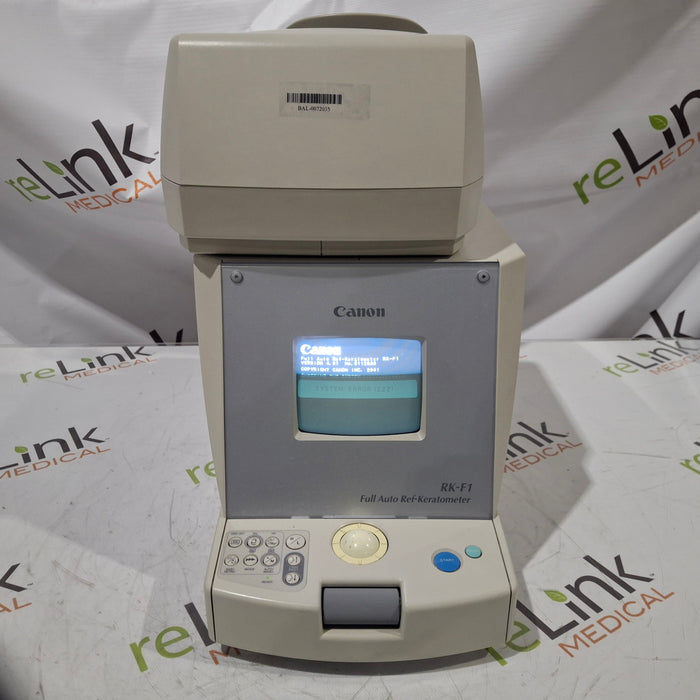 Canon USA Canon USA RK-F1 Full Auto Ref-Keratometer Ophthalmology reLink Medical