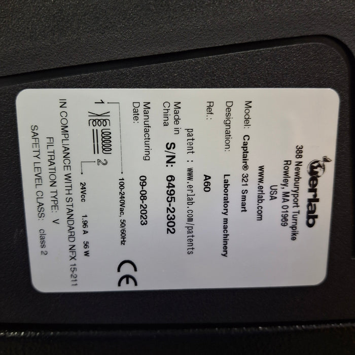 Fisher Scientific ERlab Captair 321 Smart Ductless Fume Hood