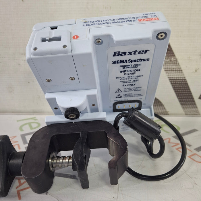 Baxter Baxter Sigma Spectrum 8.00.03 w/o Battery Infusion Pump Infusion Pump reLink Medical
