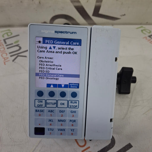 Baxter Baxter Sigma Spectrum 8.00.03 w/o Battery Infusion Pump Infusion Pump reLink Medical
