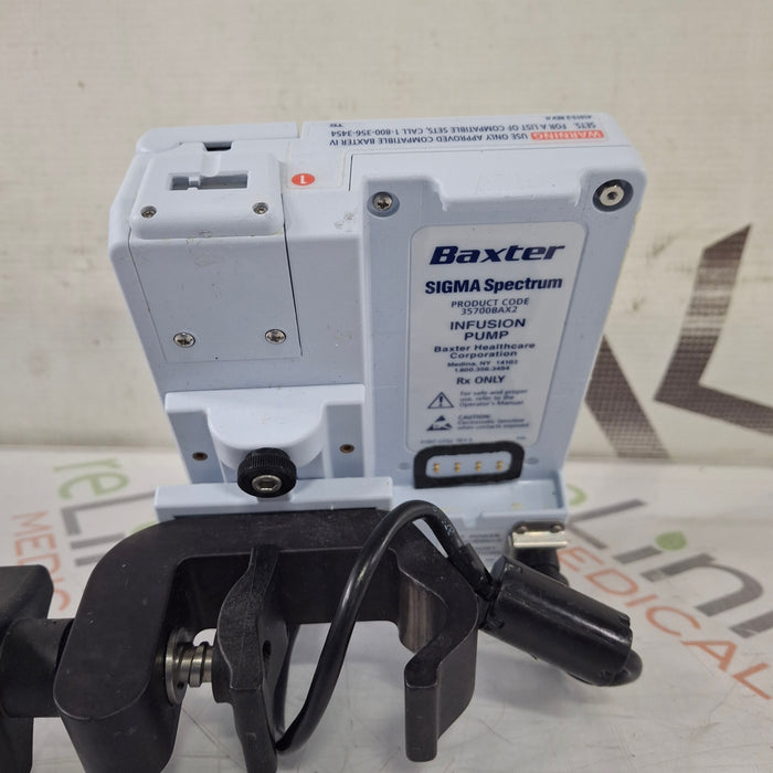 Baxter Baxter Sigma Spectrum 8.00.03 w/o Battery Infusion Pump Infusion Pump reLink Medical