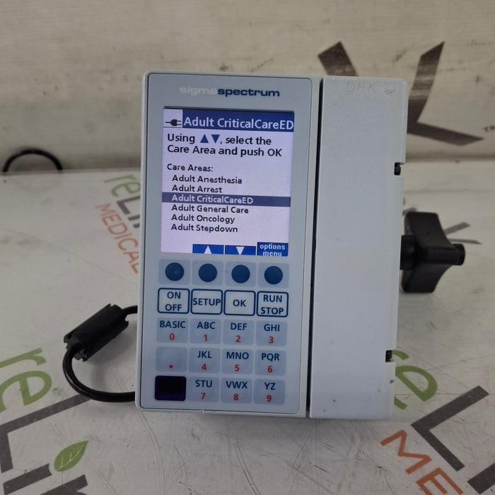 Baxter Baxter Sigma Spectrum 8.00.03 w/o Battery Infusion Pump Infusion Pump reLink Medical