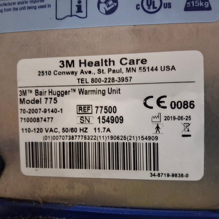 3M 3M Bair Hugger 775 Patient Warmer Temperature Control Units reLink Medical