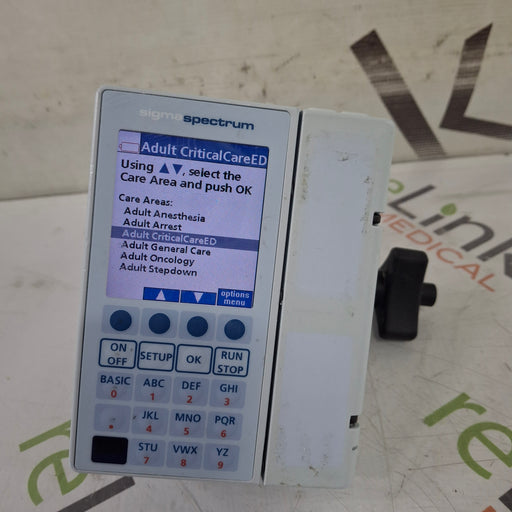 Baxter Baxter Sigma Spectrum 8.00.03 w/o Battery Infusion Pump Infusion Pump reLink Medical