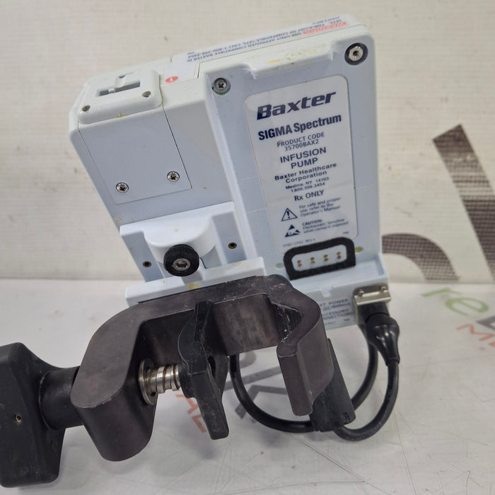 Baxter Baxter Sigma Spectrum 8.00.03 w/o Battery Infusion Pump Infusion Pump reLink Medical