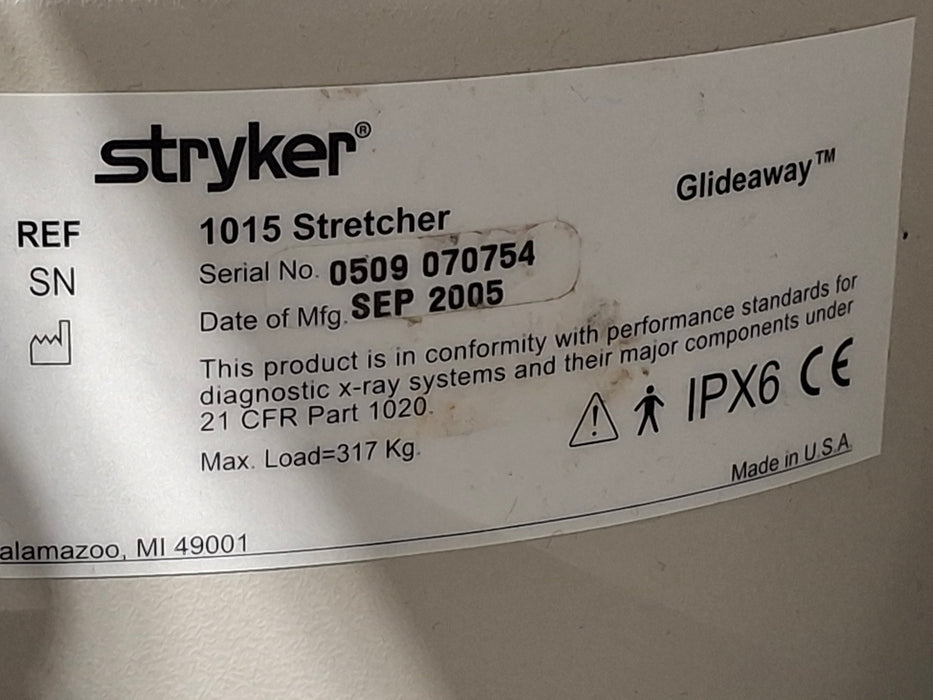 Stryker Stryker 1015 Big Wheel Glideaway Stretcher Beds & Stretchers reLink Medical