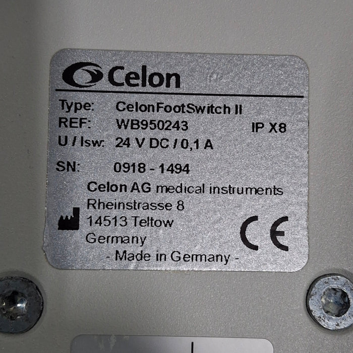 Olympus ESG-100 Celon Footswitch II WB950243 Foot Pedal