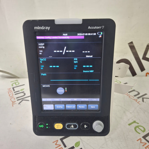 Mindray Mindray Accutorr 7 Vital Signs Monitor Patient Monitors reLink Medical