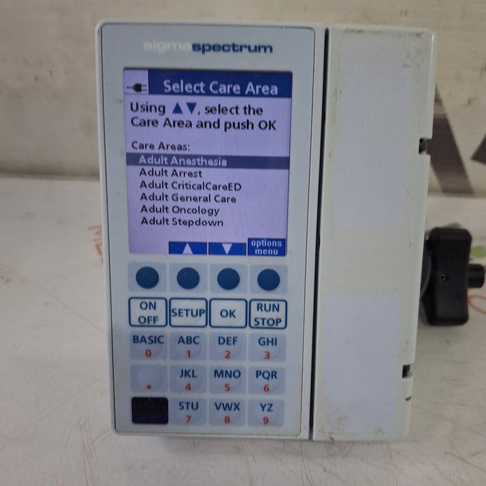 Baxter Sigma Spectrum 8.01.00 w/o Battery Infusion Pump