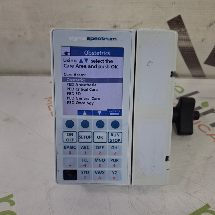 Baxter Baxter Sigma Spectrum 8.00.03 w/o Battery Infusion Pump Infusion Pump reLink Medical