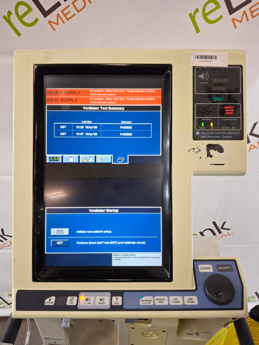 Puritan Bennett Puritan Bennett 840 Ventilator Respiratory reLink Medical