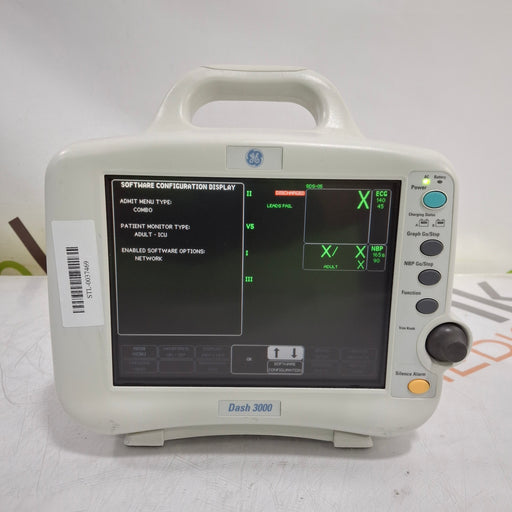 GE Healthcare GE Healthcare Dash 3000 - GE/Nellcor SpO2 Patient Monitor Patient Monitors reLink Medical
