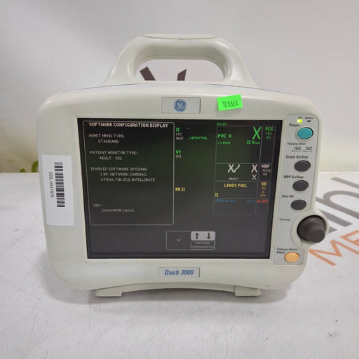 GE Healthcare GE Healthcare Dash 3000 - GE/Nellcor SpO2 Patient Monitor Patient Monitors reLink Medical