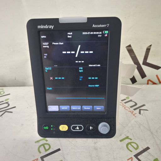 Mindray Mindray Accutorr 7 Vital Signs Monitor Patient Monitors reLink Medical