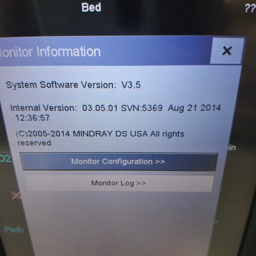 Mindray Mindray Accutorr 7 Vital Signs Monitor Patient Monitors reLink Medical