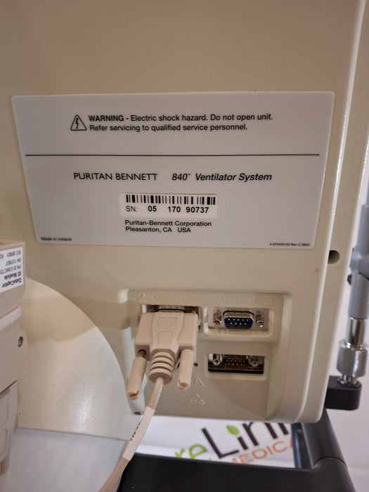 Puritan Bennett Puritan Bennett 840 Ventilator Respiratory reLink Medical